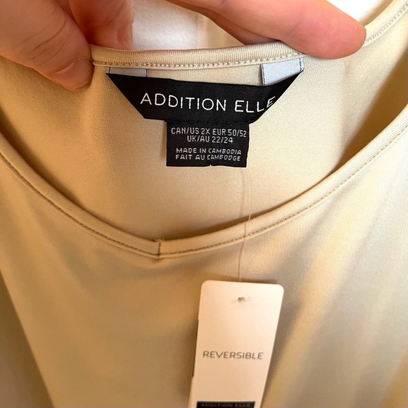 Addition Elle Women’s Plus Size Reversible Camisole - Picture 2 of 5